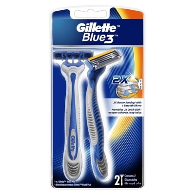 GILLETTE Blue3 Disposable Razor 2s