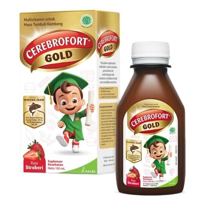 CEREBROFORT Gold Strawberry 100ml