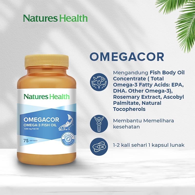 Omegacor Softgel 75'S