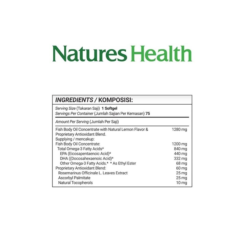 Omegacor Softgel 75'S