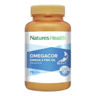 NATURES HEALTH Omegacor Softgel 75'S