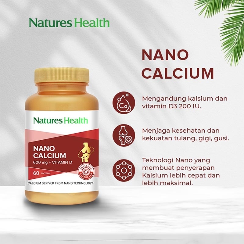 Nano Calcium Softgel 60'S