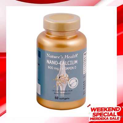 NATURES HEALTH Nano Calcium 60 Kapsul