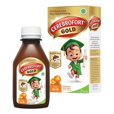 CEREBROFORT Cerebrofort Gold Sirup Orange