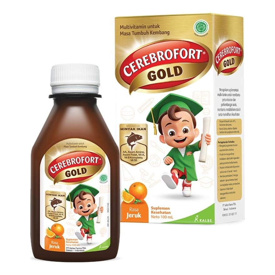 Cerebrofort Gold Sirup Orange