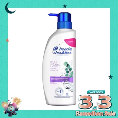 HEAD & SHOULDER H&S SHAMPOO ITCH CARE 400ML