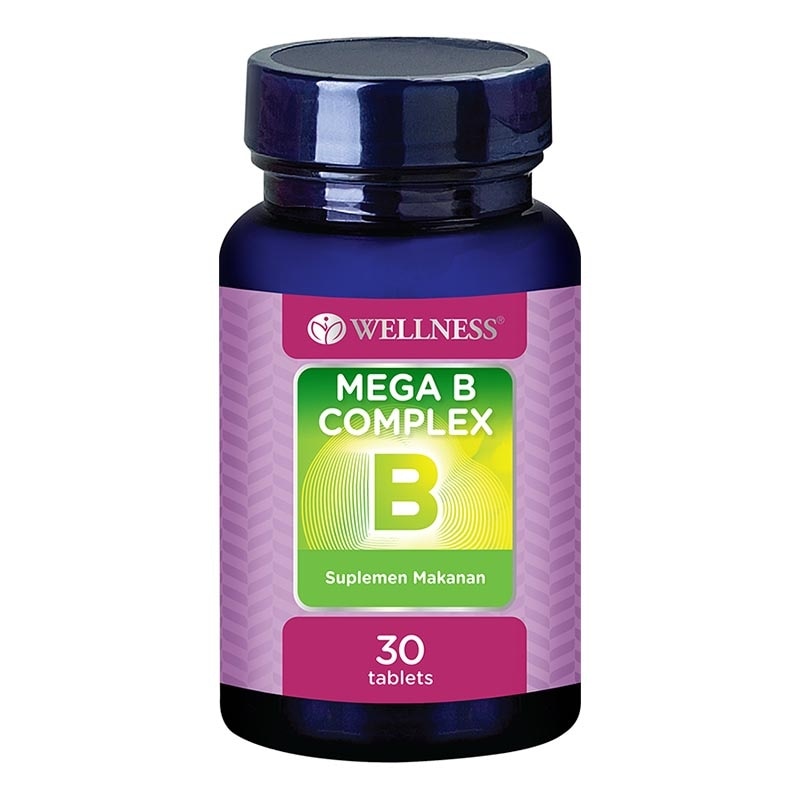 Mega B Complex Tablet 30'S
