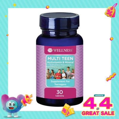 WELLNESS - Multi Teen Tablet 30'S