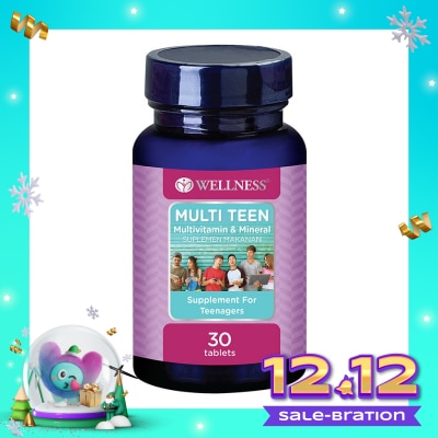 WELLNESS Multi Teen Tablet 30'S