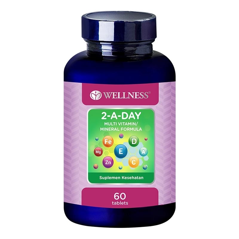 Multivitamin 2-A-Day Tablet 60'S