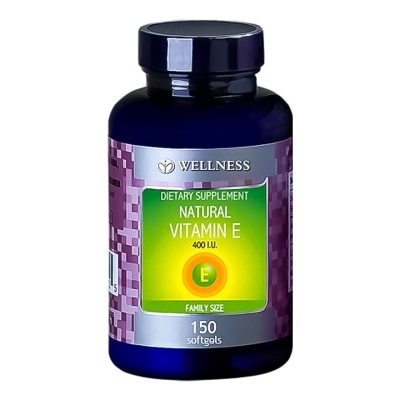 WELLNESS Natural Vitamin E-400 IU 150s