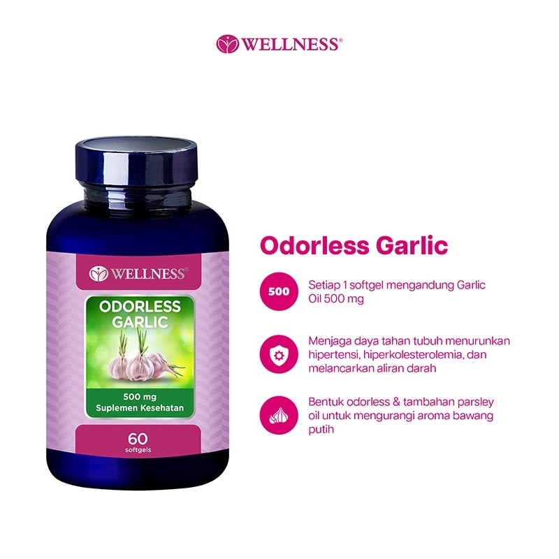 Odorless Garlic 500mg Softgel 60'S
