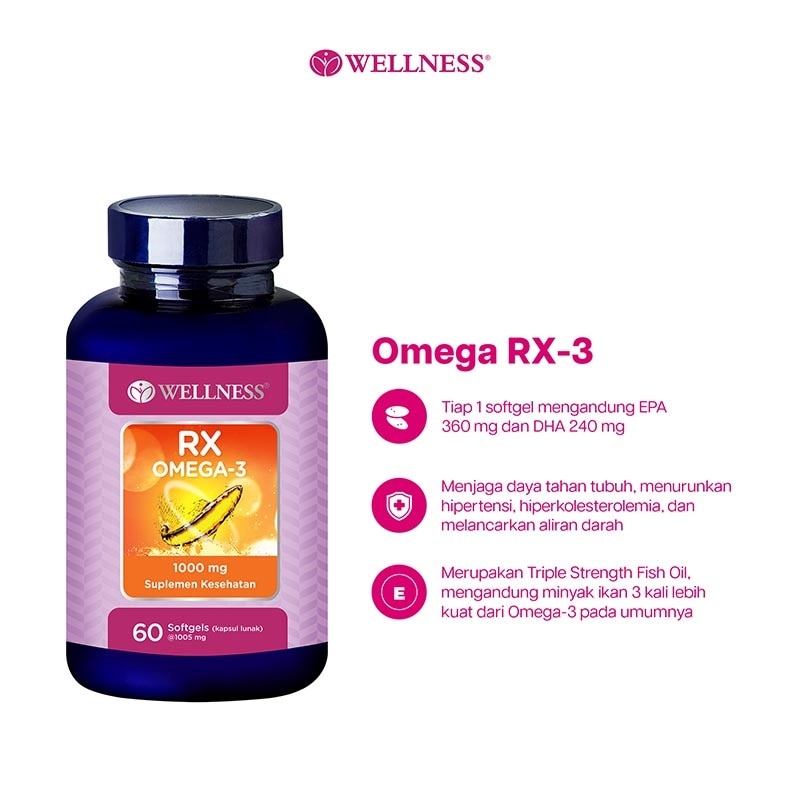 RX Omega-3 Softgel 60'S