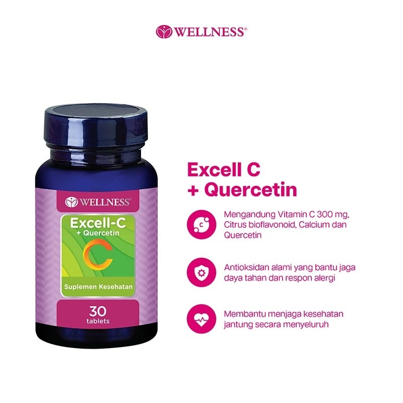 Excell-C + Quarcetin Tablet 30'S