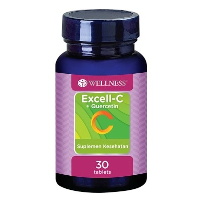 WELLNESS Excell-C + Quarcetin Tablet 30'S