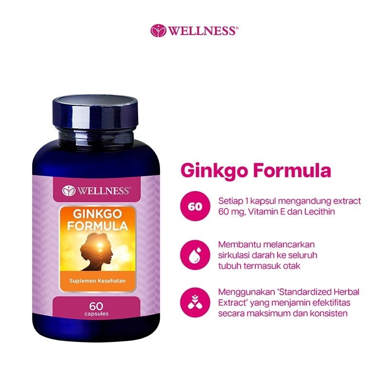 Gingko Formula Kapsul 60'S