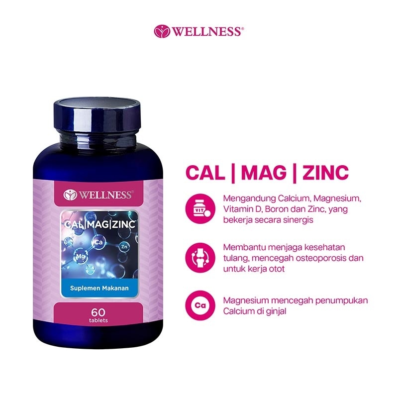 Cal/Mag/Zinc Tablet 60'S