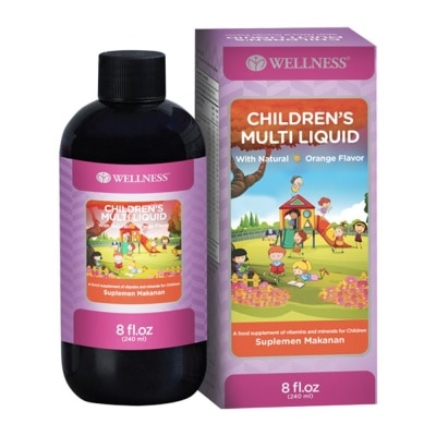 WELLNESS Children's Multi Liquid 8 Oz