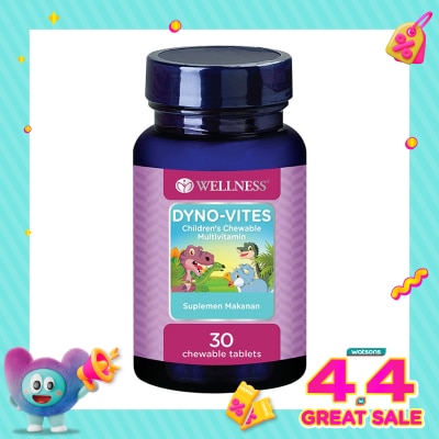 WELLNESS - Dyno-Vites Child Multivitamin Tablet 30'S