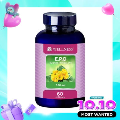 WELLNESS E.P.O 500Mg Softgel 60'S image
