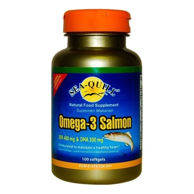 SEA-QUILL Omega 3 Salmon 100 Kapsul