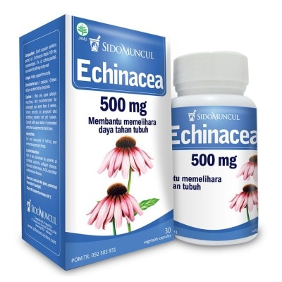 SM HERBAL Sido Muncul Herbal Echinacea 500mg 30 Kapsul