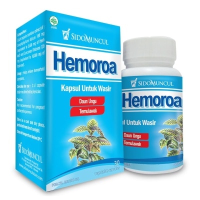 SM HERBAL SIDOMUNCUL Herbal Hemoroa 30s