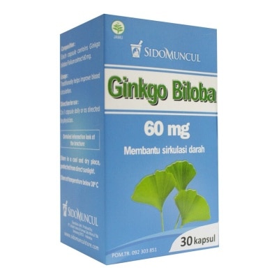 SM HERBAL Ginko Biloba 30s 60mg