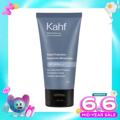 KAHF - Triple Protection Sunscreen Moisturizer 30ml
