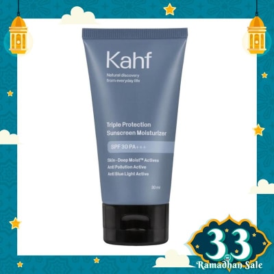 KAHF Triple Protection Sunscreen Moisturizer 30ml