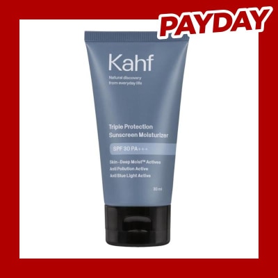 KAHF Triple Protection Sunscreen Moisturizer 30ml