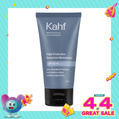 KAHF - Triple Protection Sunscreen Moisturizer 30ml