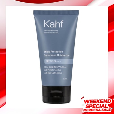 KAHF Triple Protection Sunscreen Moisturizer 30ml