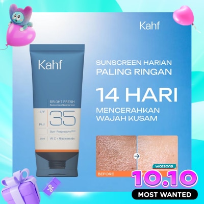 KAHF Bright Fresh Sunscreen Serum SPF 35 PA++++ 30ml image