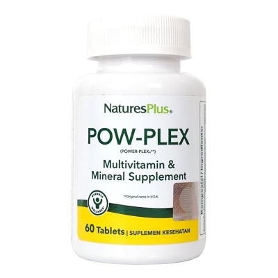 NATURES PLUS Pow Plex Tablet 60'S