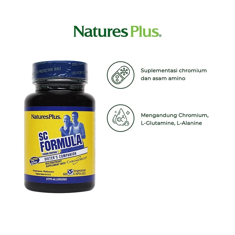 SC Formula Sugar Control Kapsul 60'S