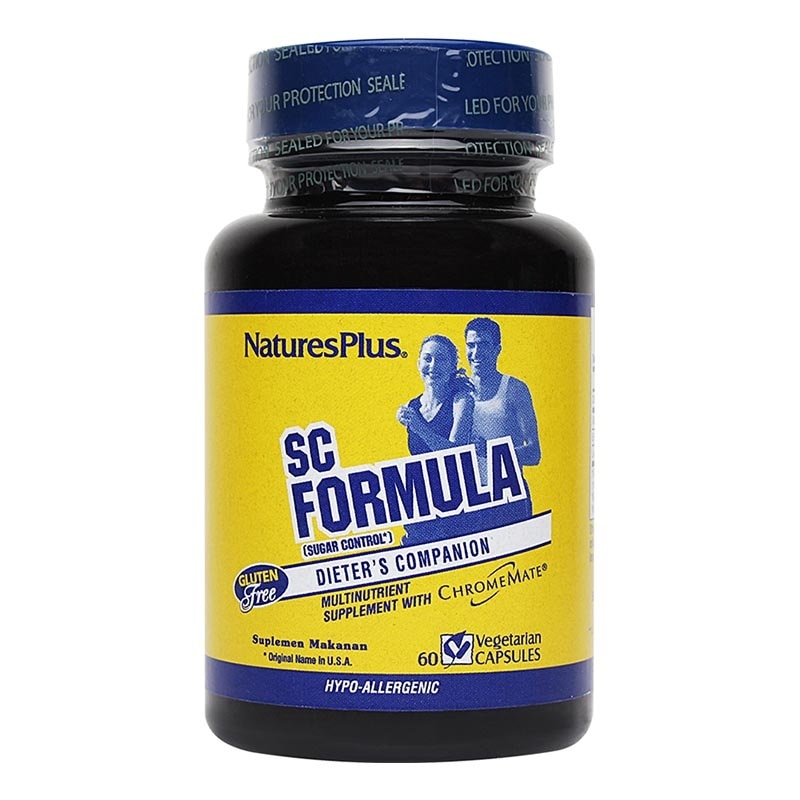 SC Formula Sugar Control Kapsul 60'S