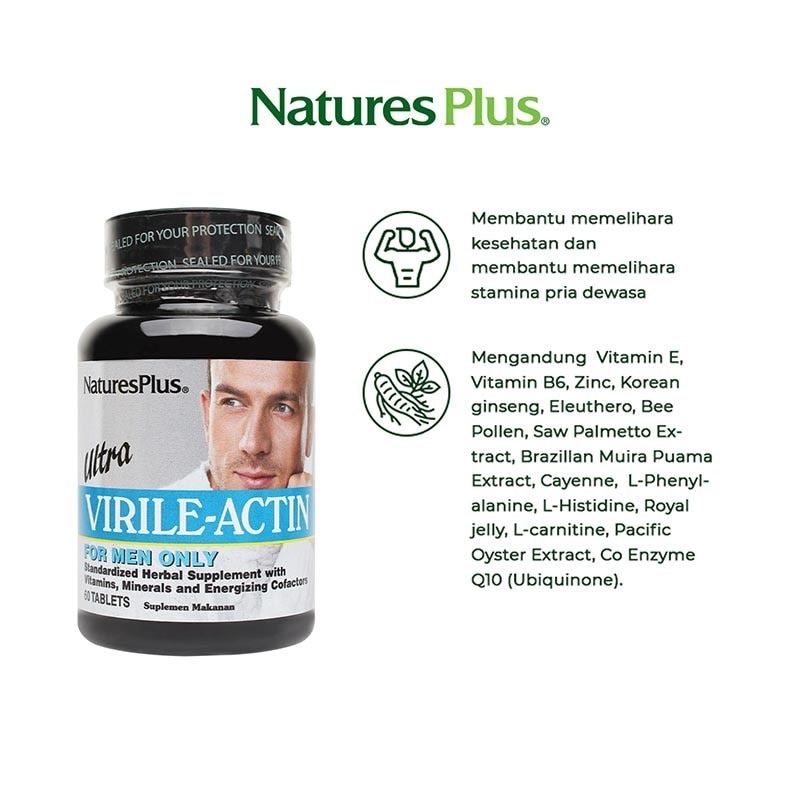 Ultra Virile Actin Tablet 60'S