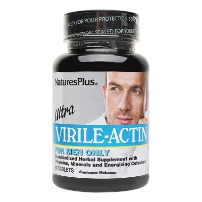 NATURES PLUS Ultra Virile Actin Tablet 60'S