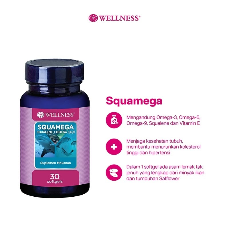 Squamega Softgel 30'S