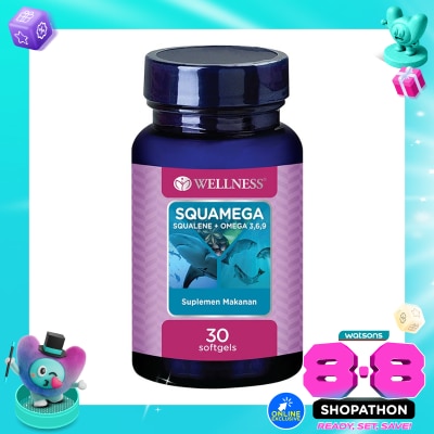 WELLNESS - Squamega Softgel 30'S image