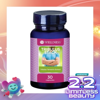 WELLNESS Tribulus Stack Kapsul 30'S