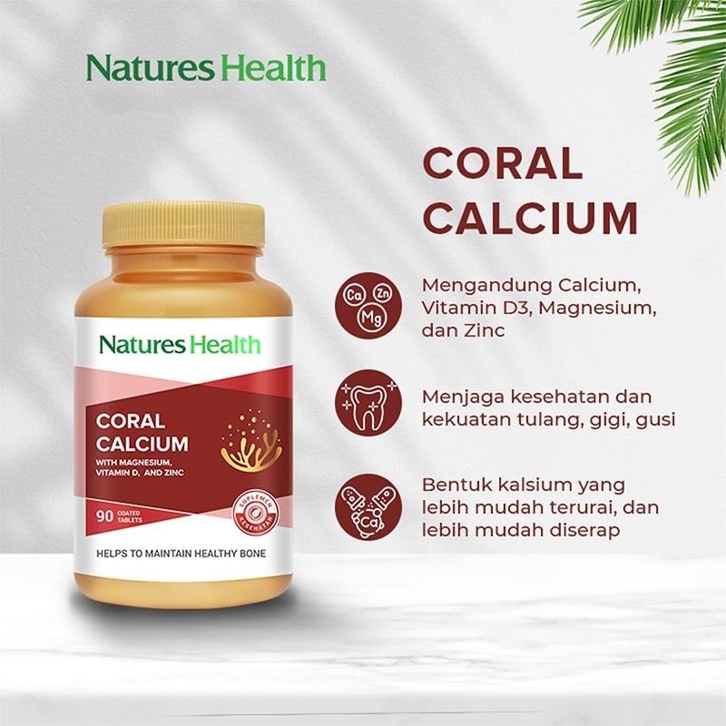 Coral Calsium Tablet 90'S