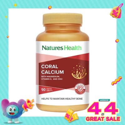 NATURES HEALTH - Coral Calsium Tablet 90'S