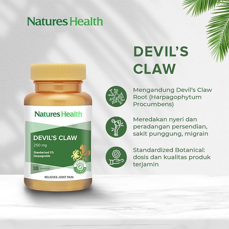 Devil's Claw 250mg Kapsul 30'S