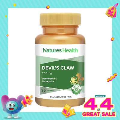 NATURES HEALTH - Devil's Claw 250mg Kapsul 30'S