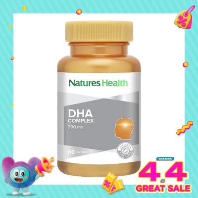 NATURES HEALTH - DHA Complex 500Mg Softgel 60'S