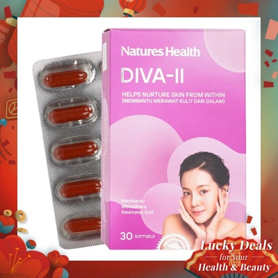 NATURES HEALTH Diva Softgel 30'S