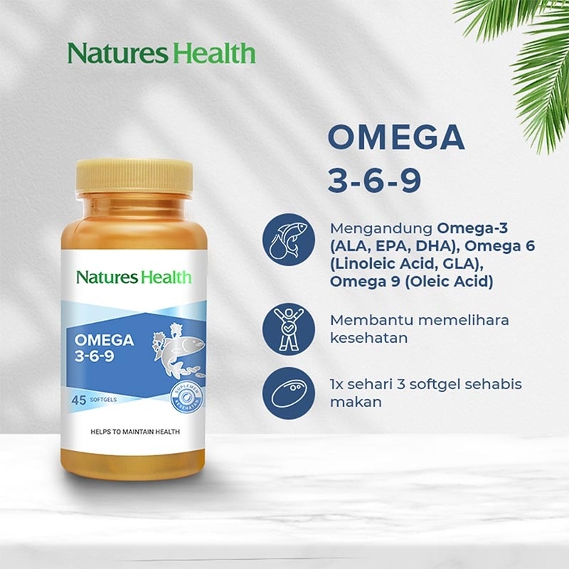 Omega 3-6-9 Softgel 45'S