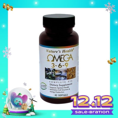 NATURES HEALTH NAT.HEALTH OMEGA 3-6-9 45'S